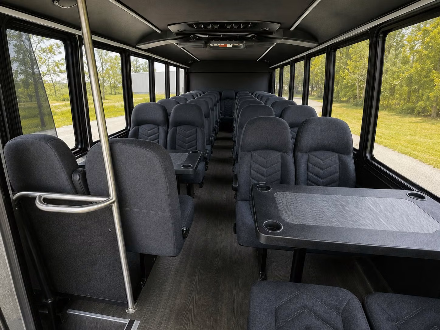 20 passenger minibus inside