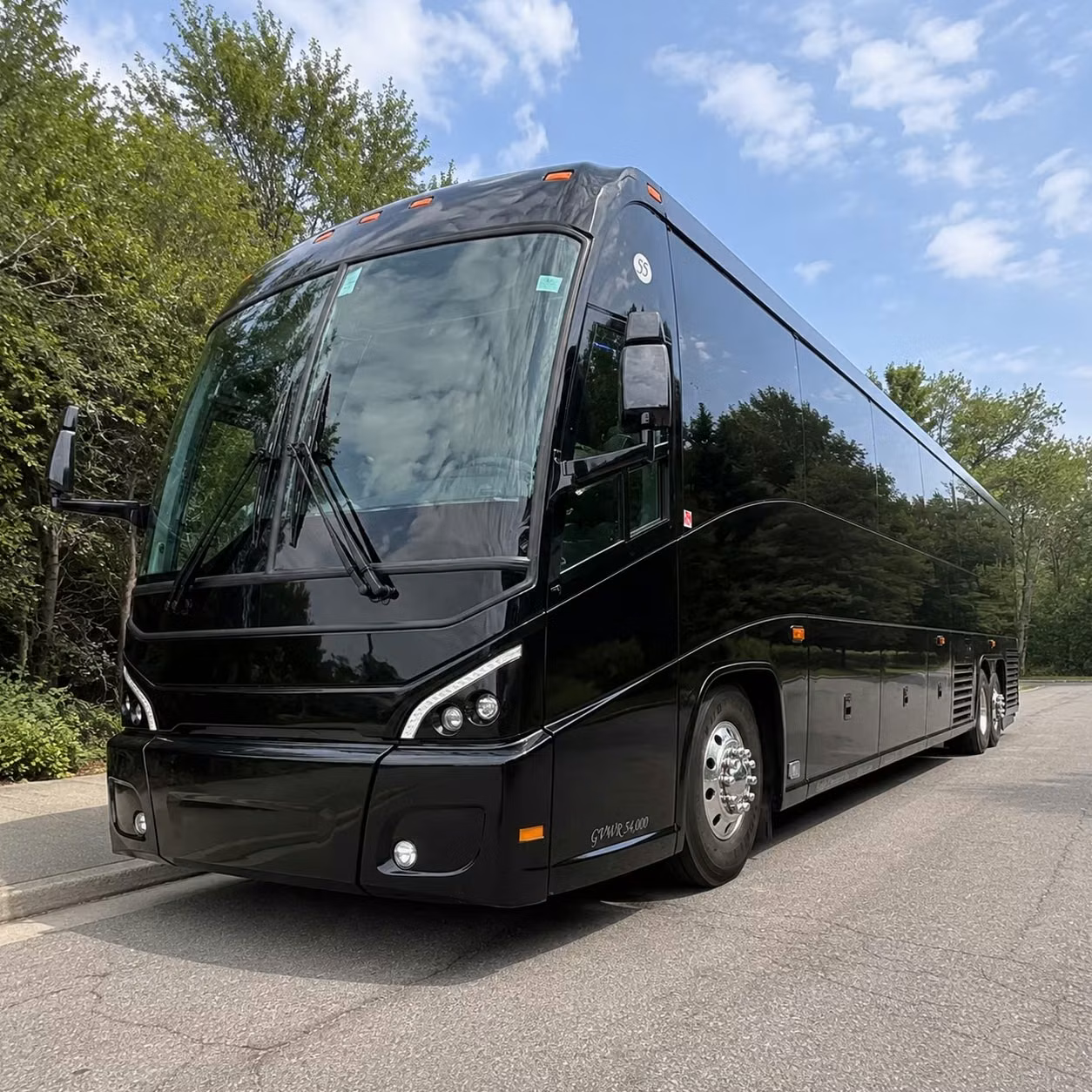 coral springs charter bus rental exterior