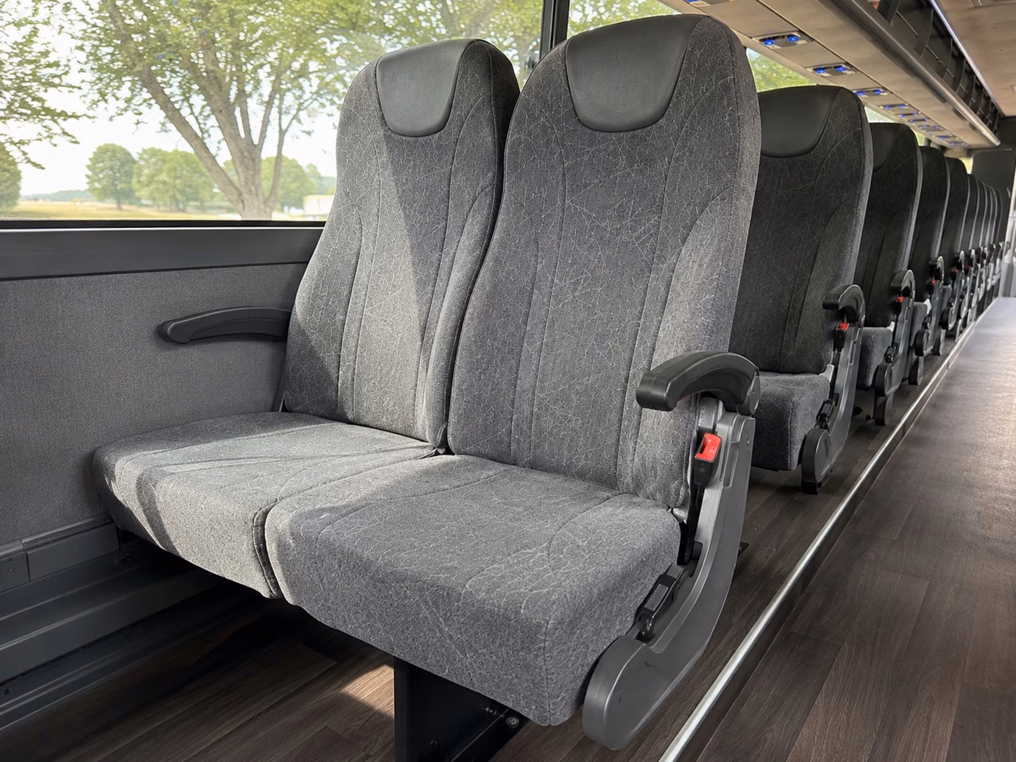 coral springs charter bus rental inside