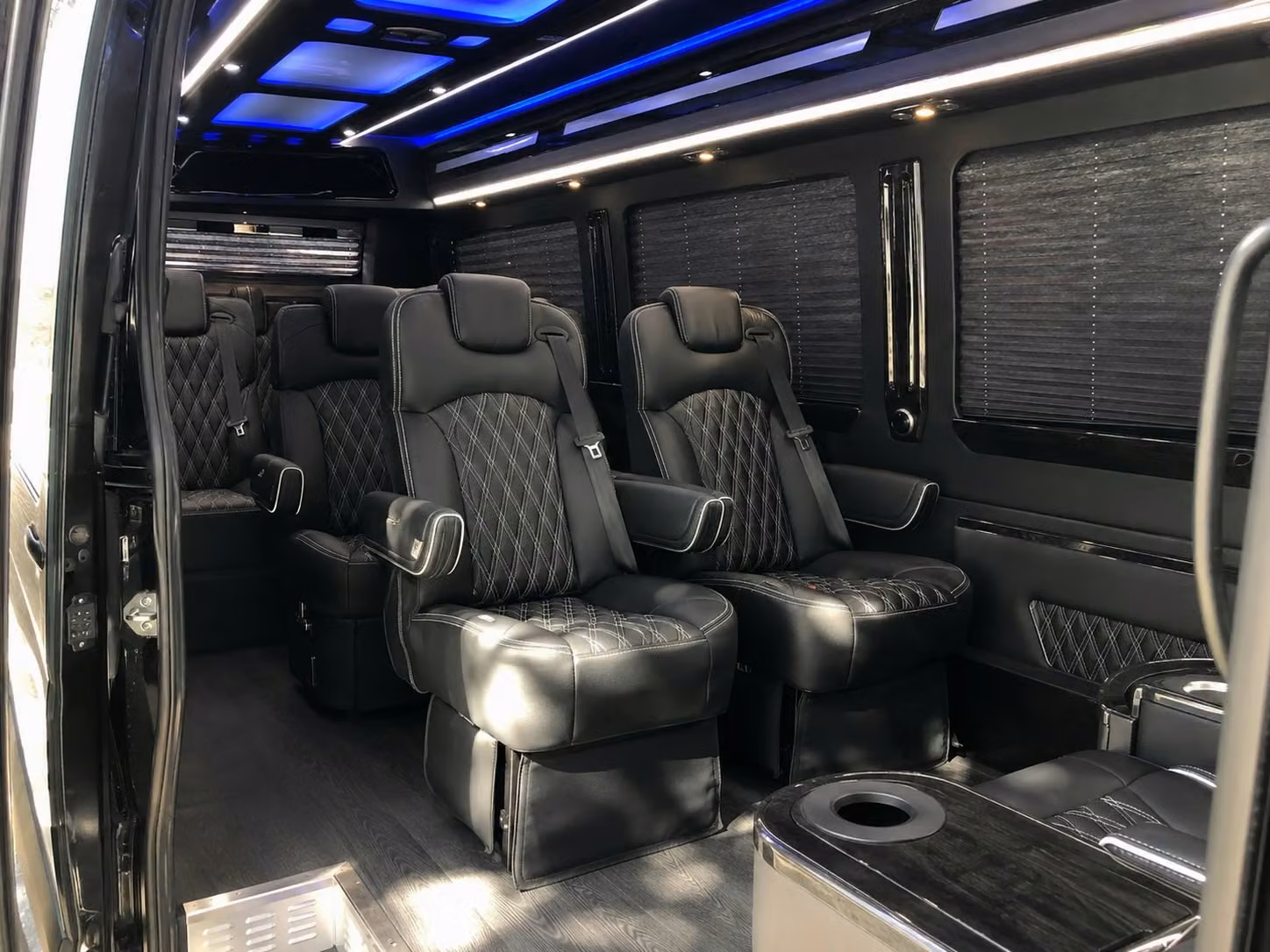 sprinter van with driver interior