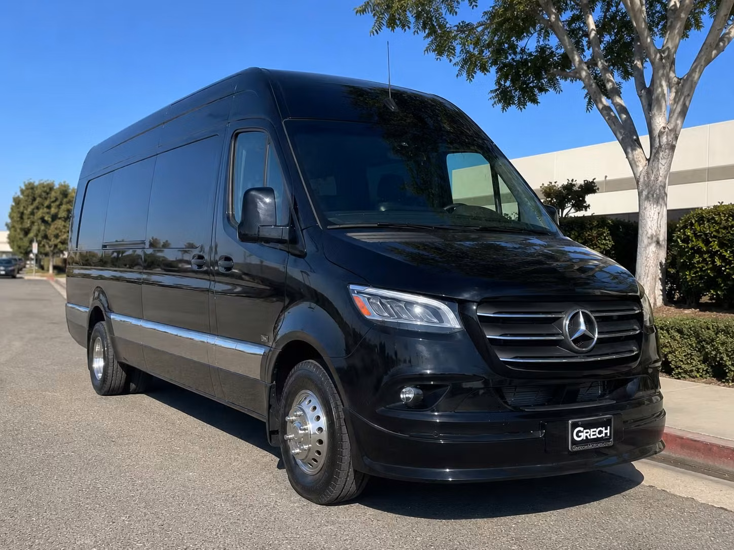 sprinter van with driver